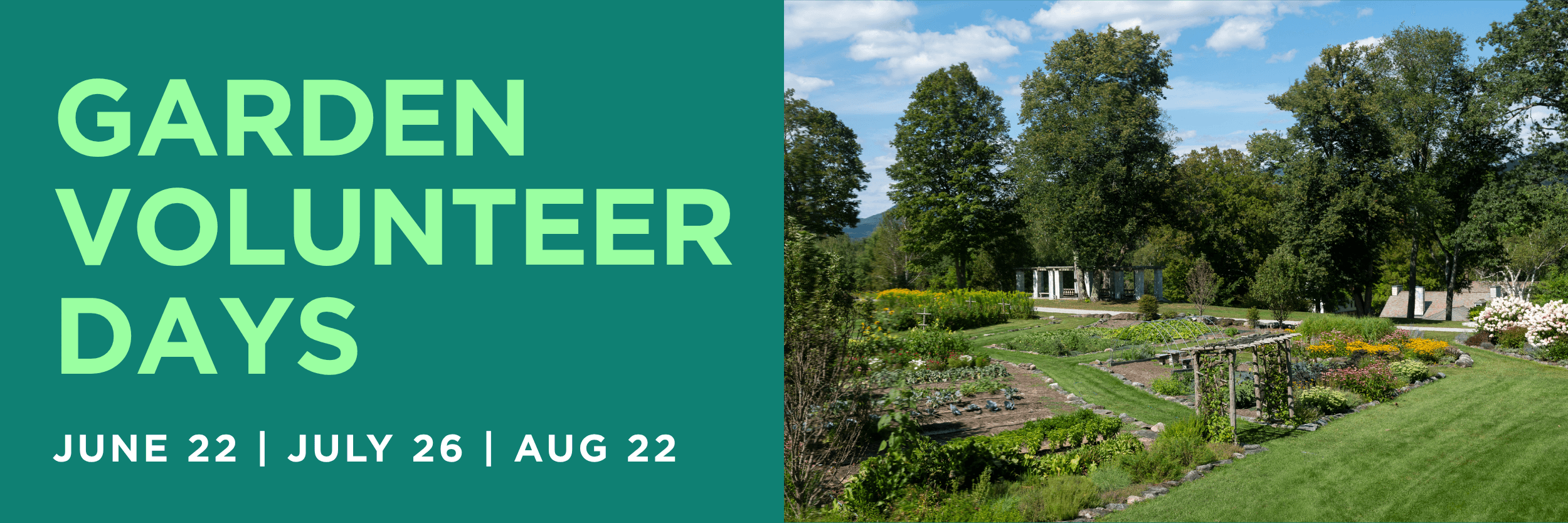 Garden Volunteer Days
